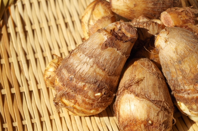 10月の食材は「さといも」